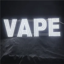 Vape PCB Signs (32x10 Inch with Switch) (White)
