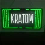 Kratom Neon Signs (40x20 Inch)