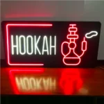 Neon Sign | Hookah Neon Sign (40x20 Inch) | Sign Yeti