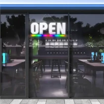 Neon Sign: Smart Open Neon Sign (50 cm) | Sign Yeti
