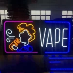 Neon Sign: Vape Neon Sign (40x20 Inch) | Sign Yeti